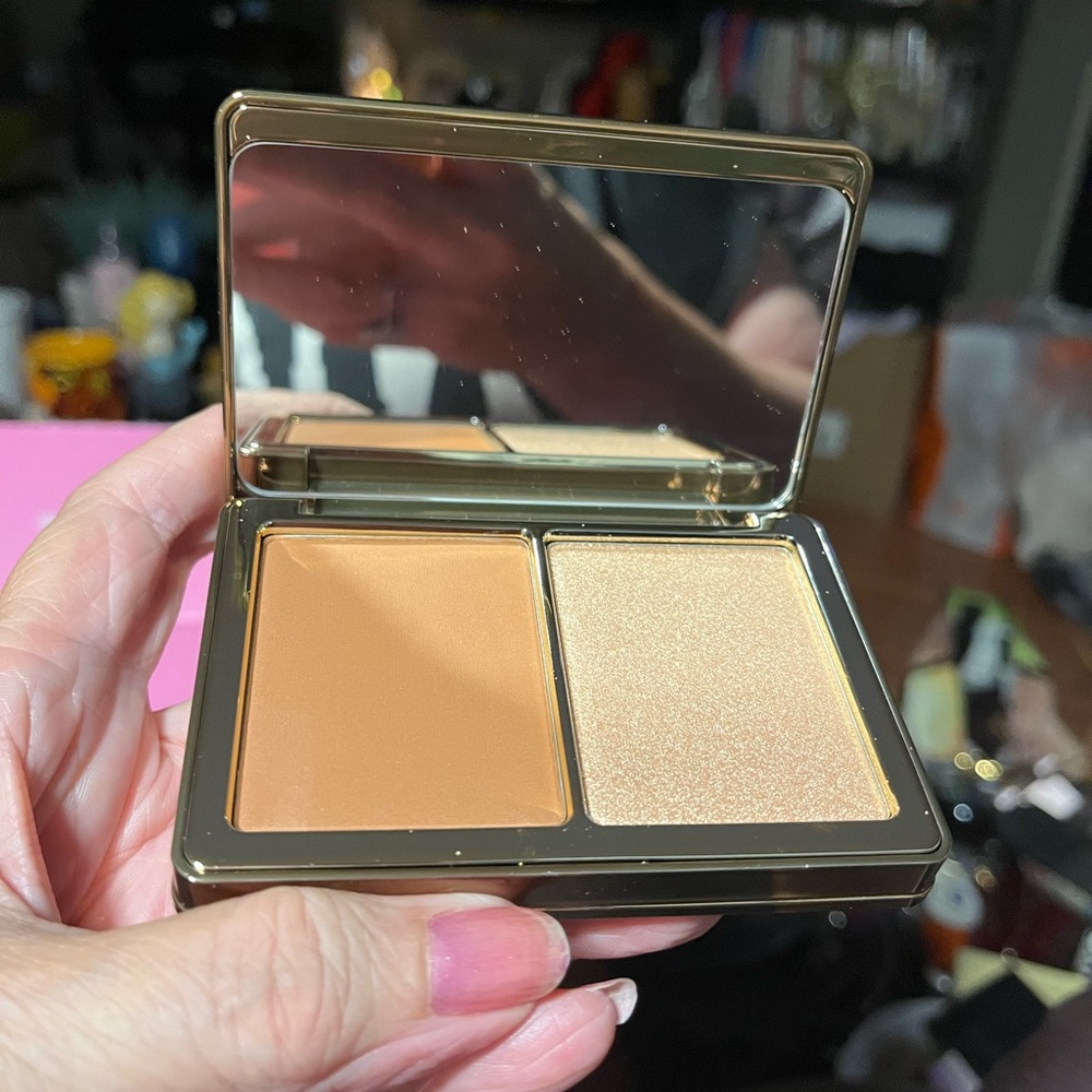 Natasha Denona Alloy Cheek Duo Bronzing Blush and Highlighter Face Palette